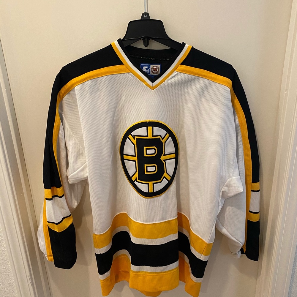 Retro Starter Boston Bruins away jersey